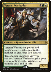 Líder de Guerra Veterano / Veteran Warleader - Magic: The Gathering - MoxLand